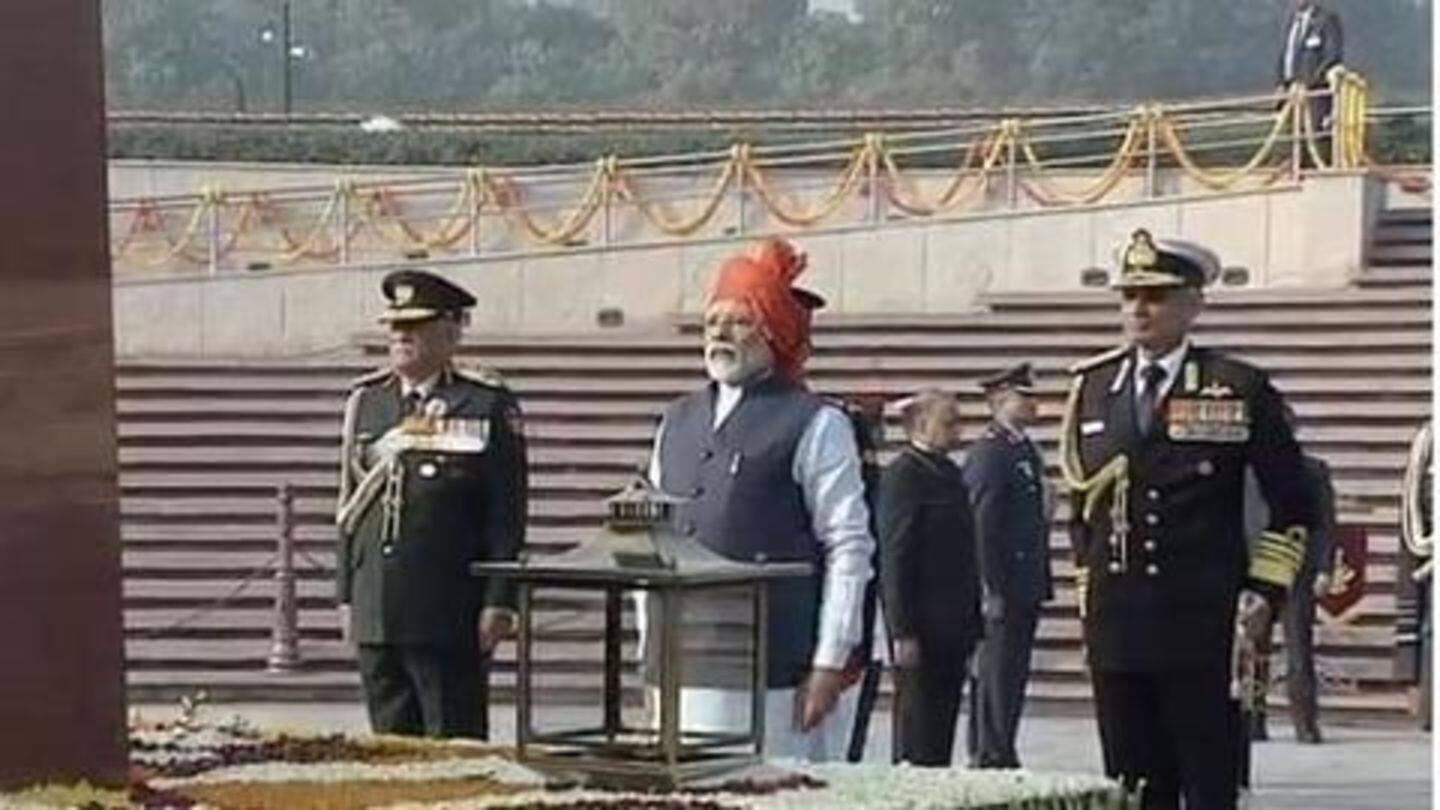 PM Modi also broke tradition this Republic Day PM Modi also broke tradition this Republic Day