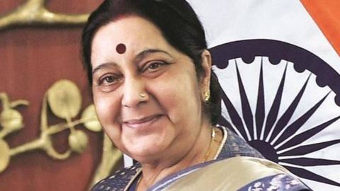 Swaraj suffered heart attack on August 6; died at hospital Swaraj suffered heart attack on August 6; died at hospital