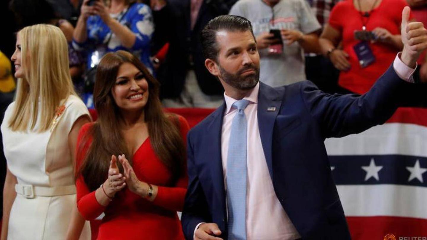 Donald Trump Jr.'s girlfriend tests positive for COVID-19