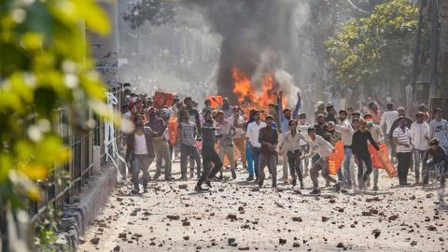 CAA protests triggered violence in Northeast Delhi on Sunday CAA protests triggered violence in Northeast Delhi on Sunday