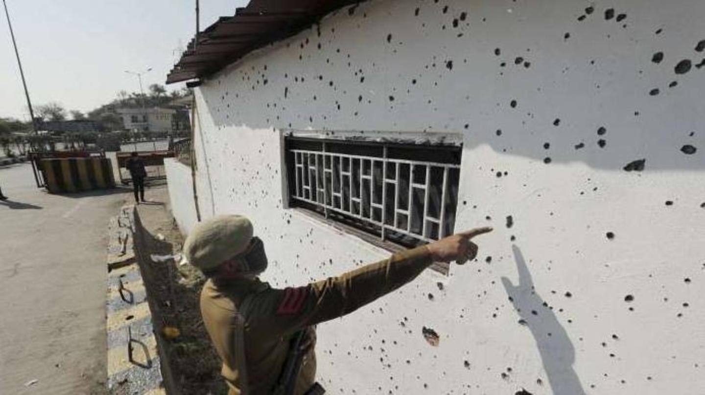 JeM terrorists had opened fire on security forces in Nagrota JeM terrorists had opened fire on security forces in Nagrota