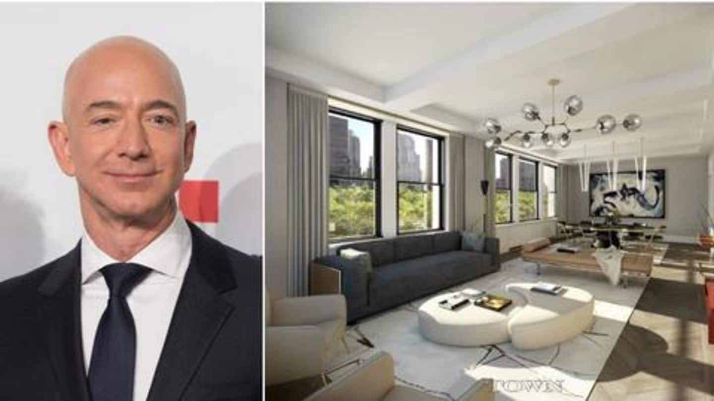 Here's a look inside Jeff Bezos's new $80mn NYC penthouse