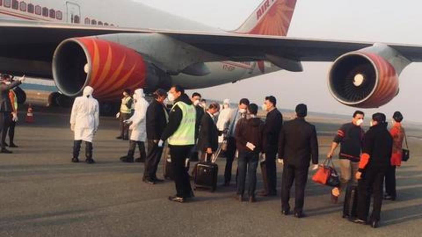 Coronavirus: 324 Indians evacuated from China; 6 left behind