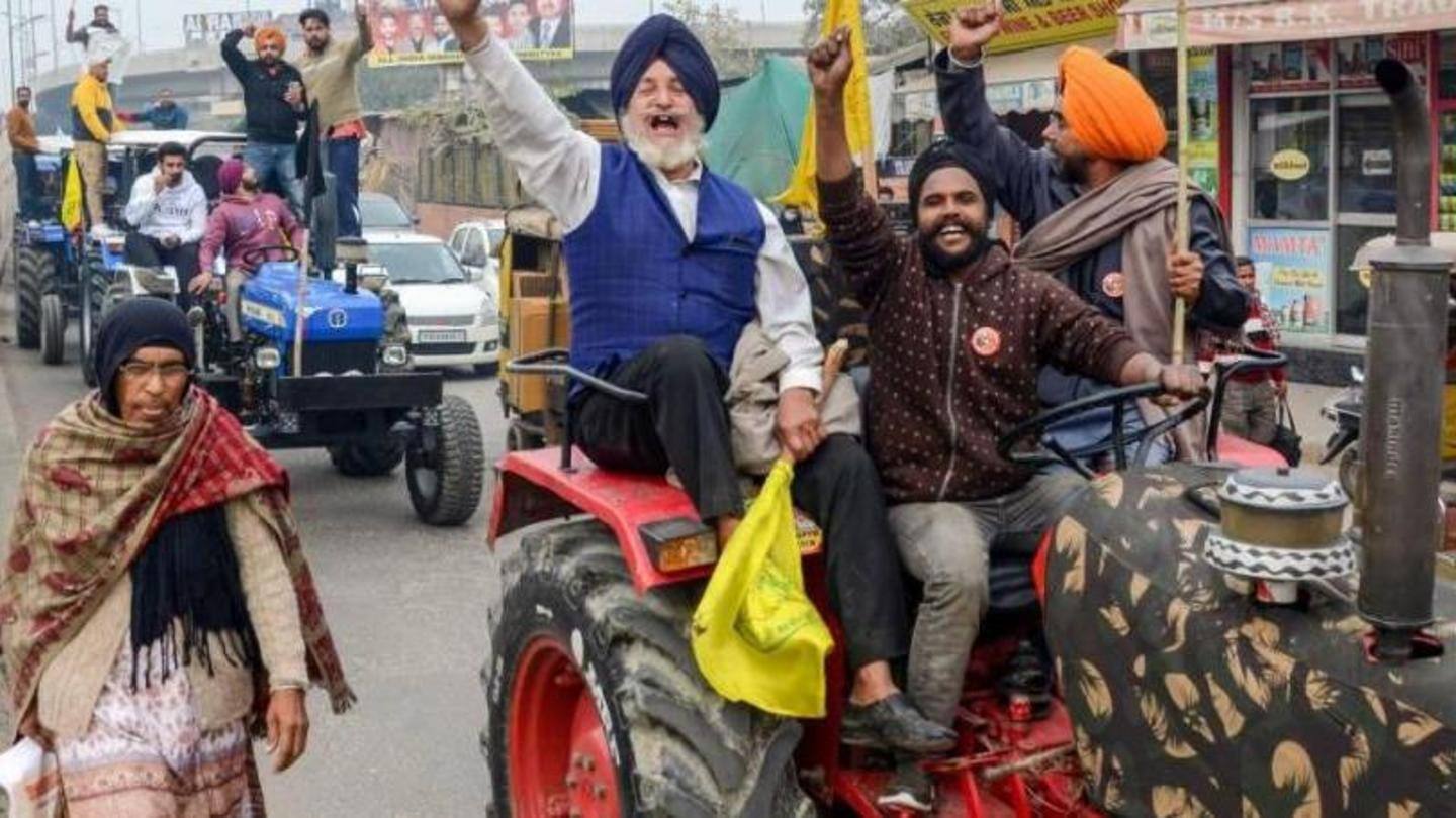 Farmers decide on 5 routes in-principle Farmers decide on 5 routes in-principle