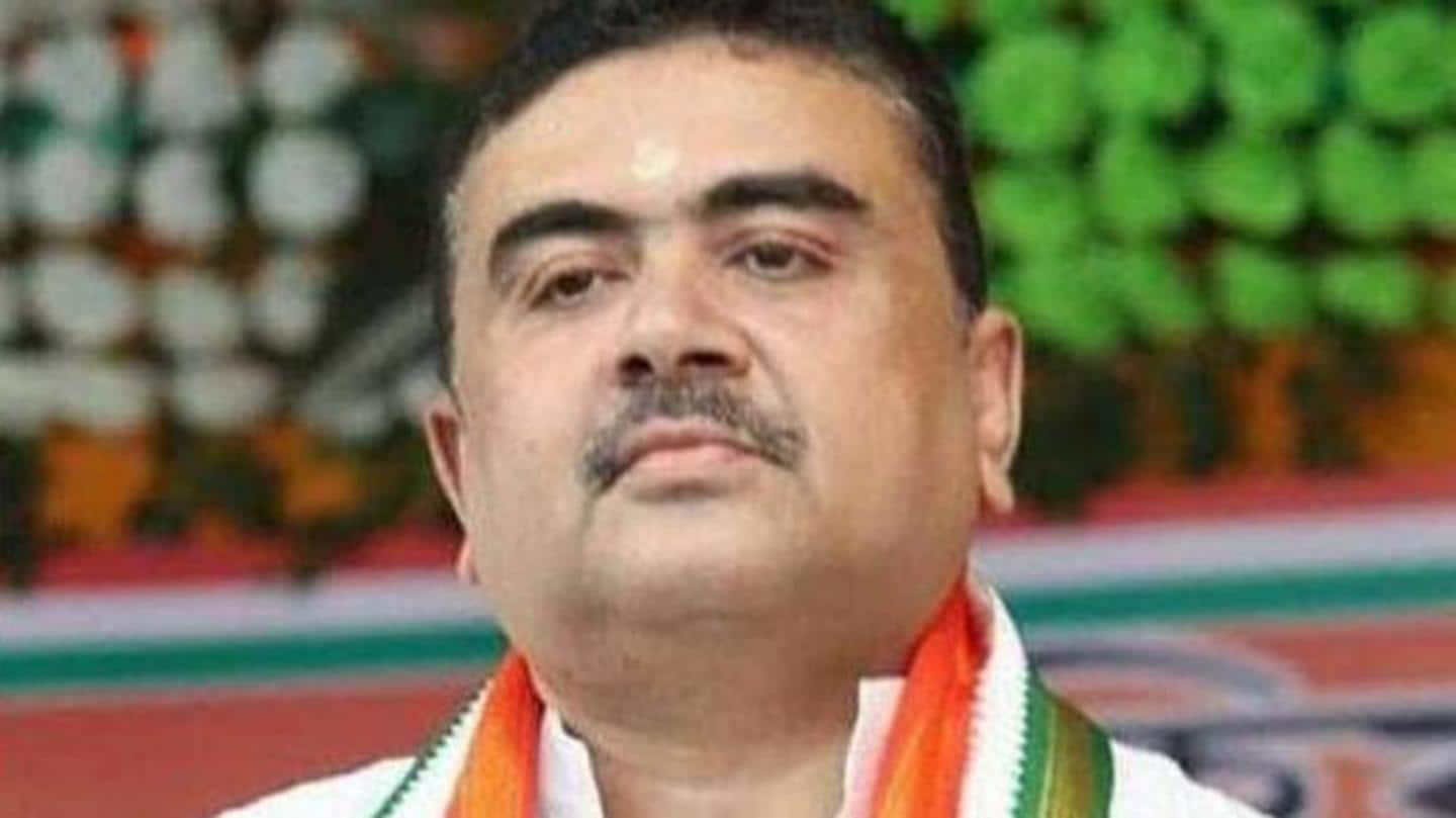 Adhikari resigned from TMC yesterday Adhikari resigned from TMC yesterday