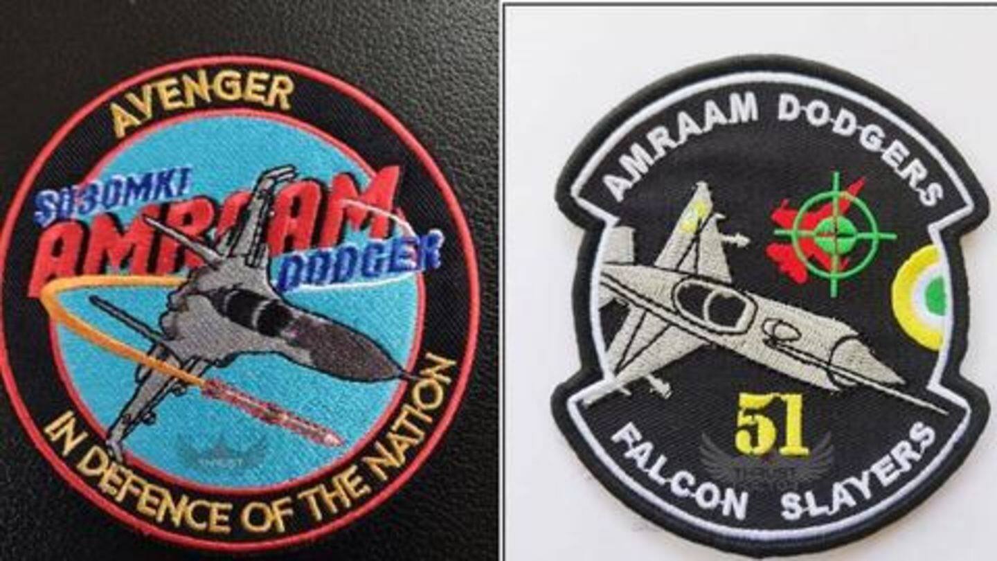 Here's what the new patches look like Here's what the new patches look like