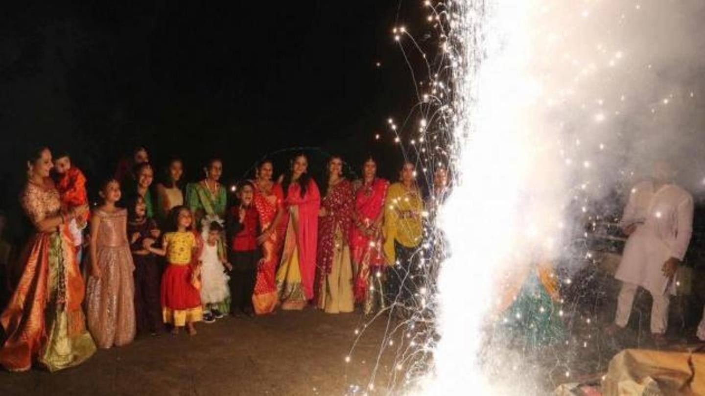 In previous years, pollution levels spiked immediately after Diwali In previous years, pollution levels spiked immediately after Diwali