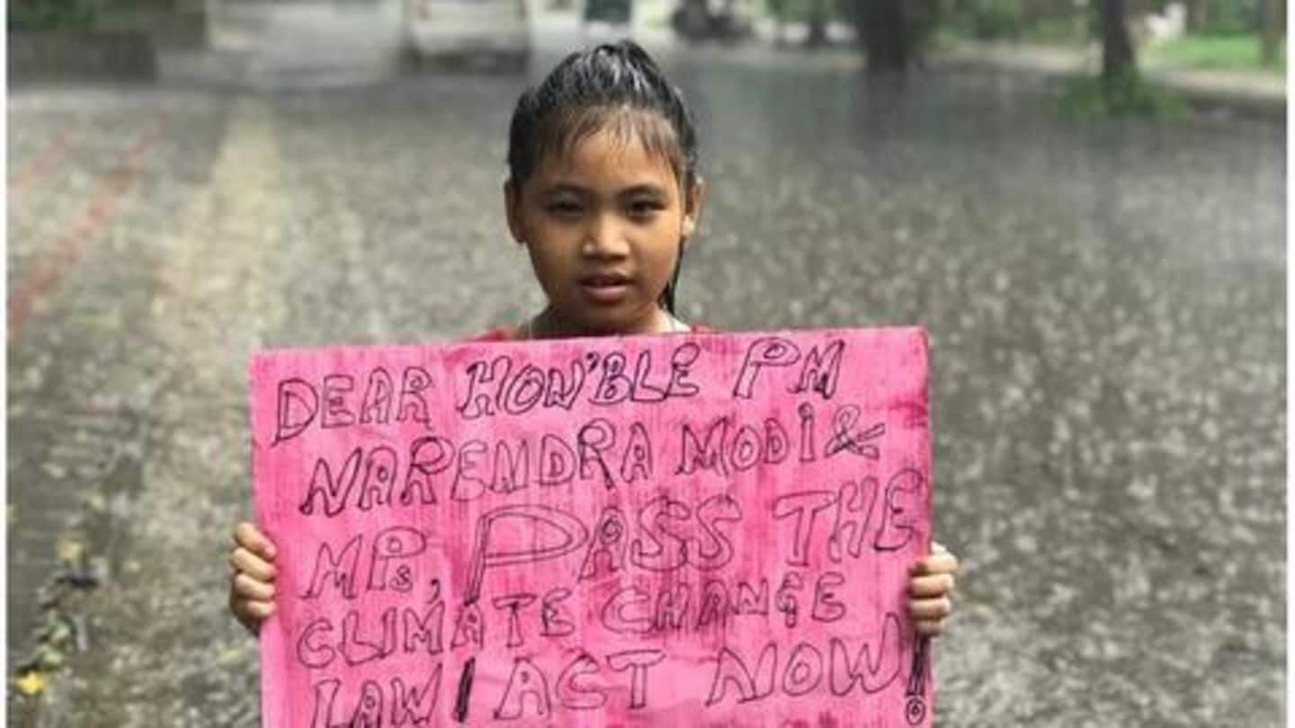 8-year-old climate activist rejects PM Modi's #SheInspiresUs campaign; gets trolled