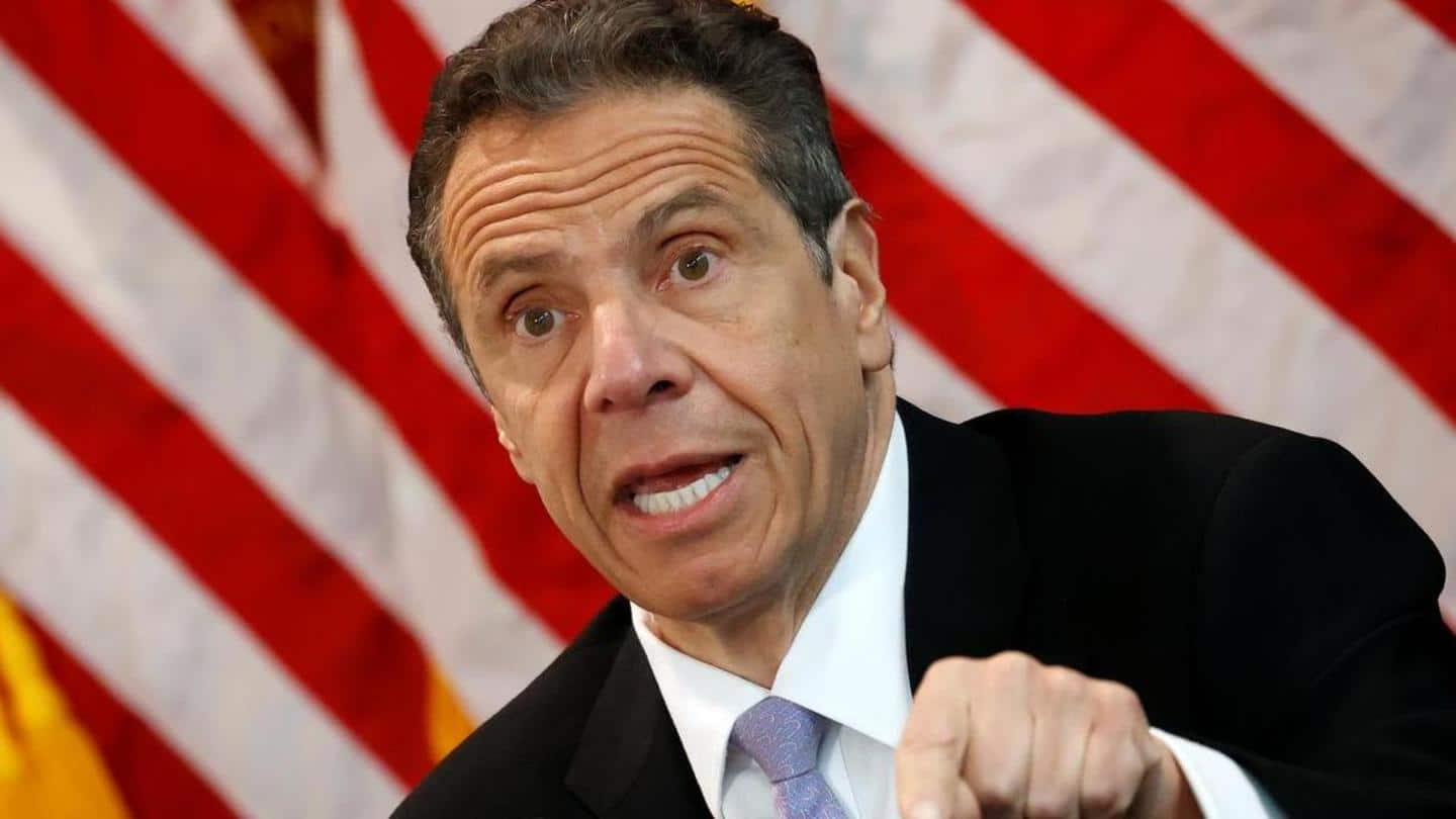 NY Governor Andrew Cuomo accused of sexually harassing former aide