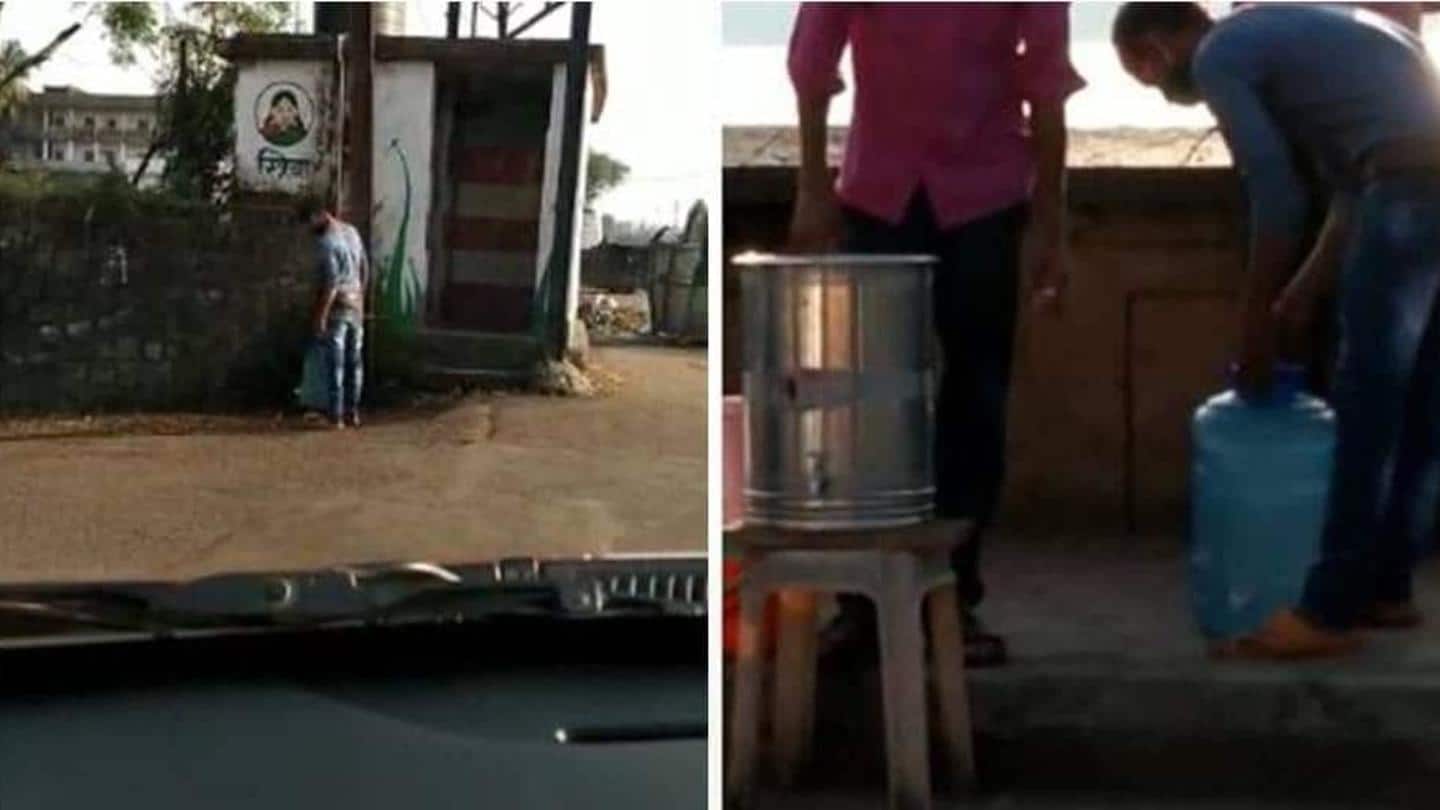 Maharashtra: Kolhapur vendor caught mixing toilet water in pani puris