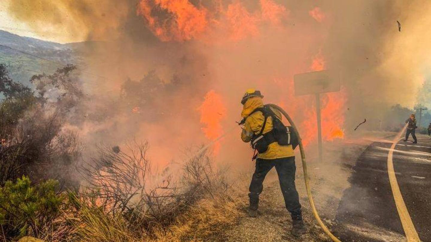 Amid heatwave, California experiencing 28 major fires Amid heatwave, California experiencing 28 major fires