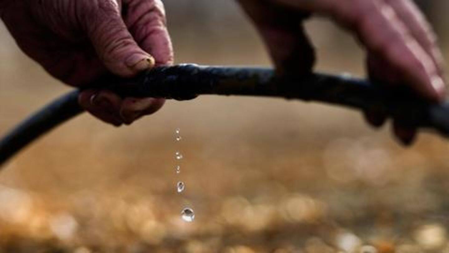 'You've got to be careful of every little drop' 'You've got to be careful of every little drop'