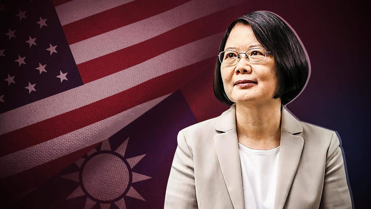 Taiwan's President confirms presence of US military trainers on island