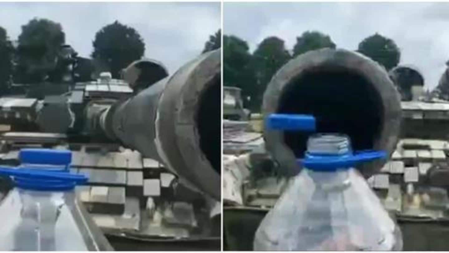 Is that Indian Army #BottleCapChallenge video fake or real?