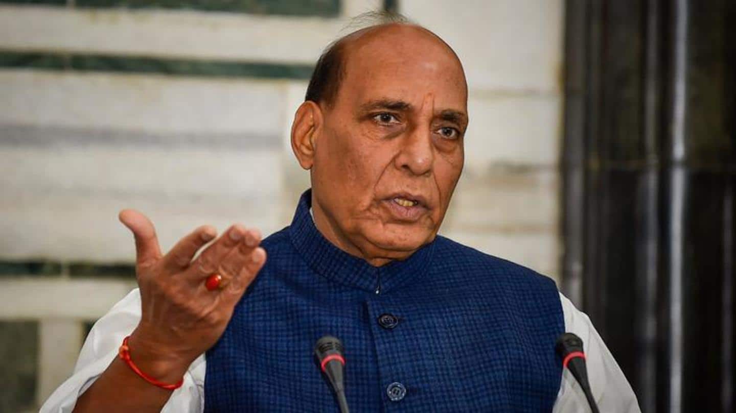 Rajnath Singh likely to address India-China row in Parliament tomorrow