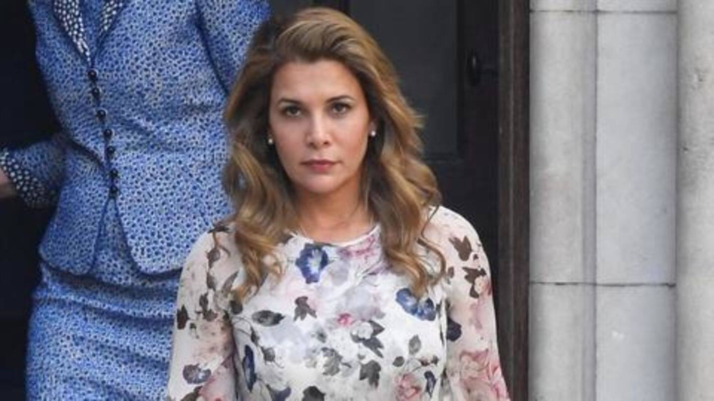 Princess Haya fled Dubai with two kids last April Princess Haya fled Dubai with two kids last April
