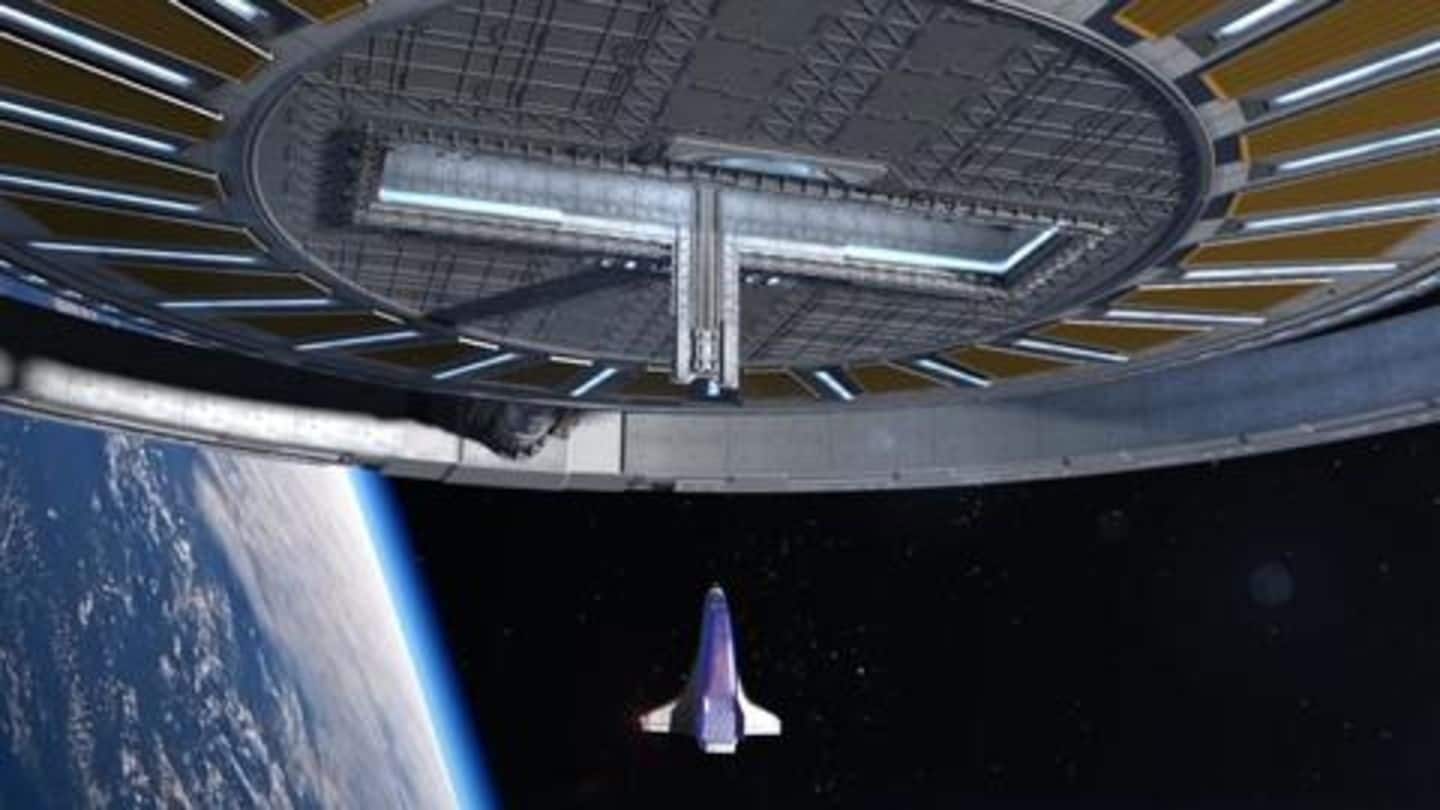 Space hotel could house 1,250 guests at a time Space hotel could house 1,250 guests at a time
