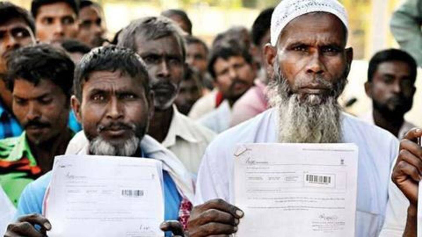 Over 19 lakh left out of final NRC list Over 19 lakh left out of final NRC list