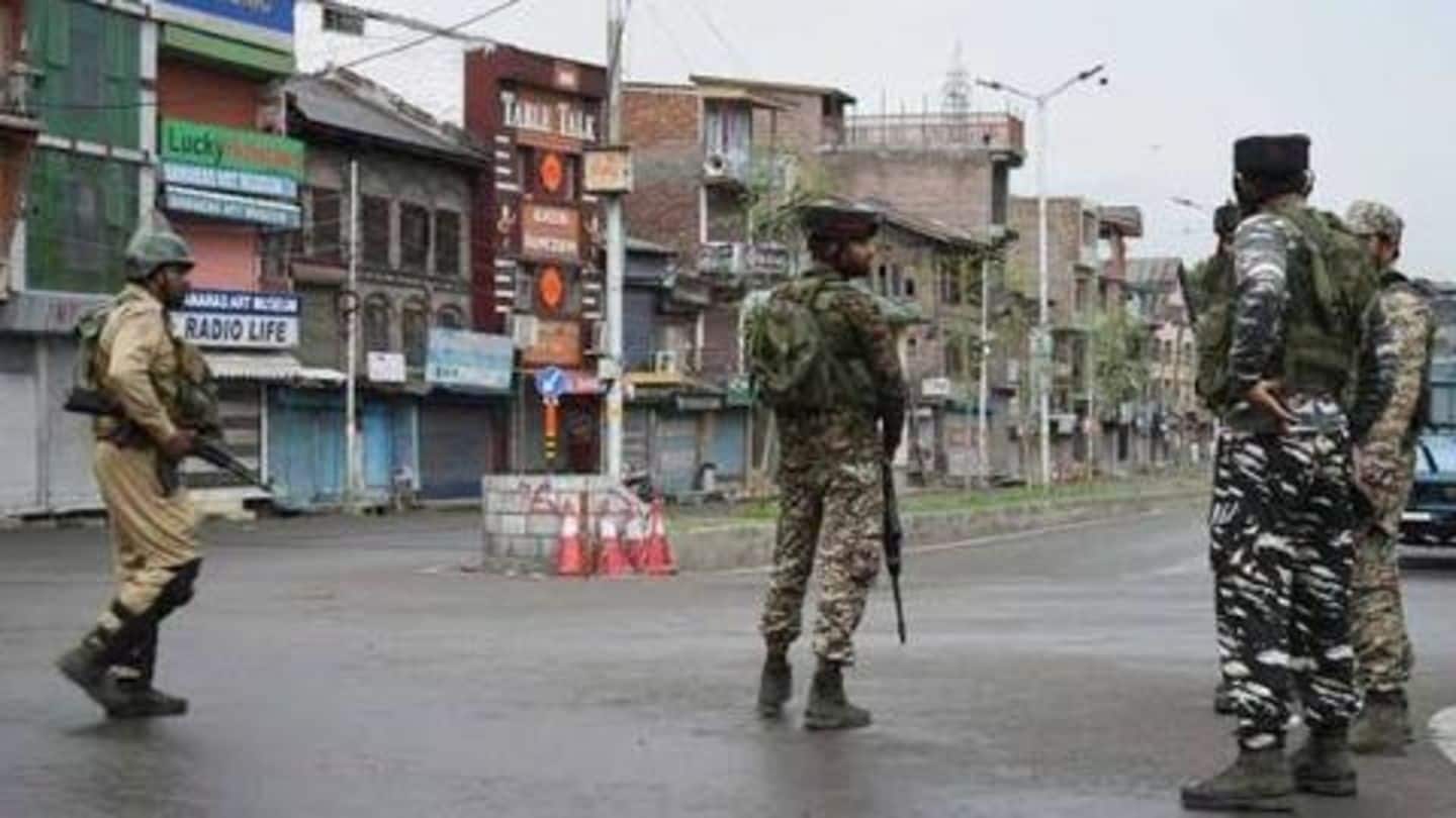 CRPF deployment attacked by terrorists near school in Kashmir's Pulwama