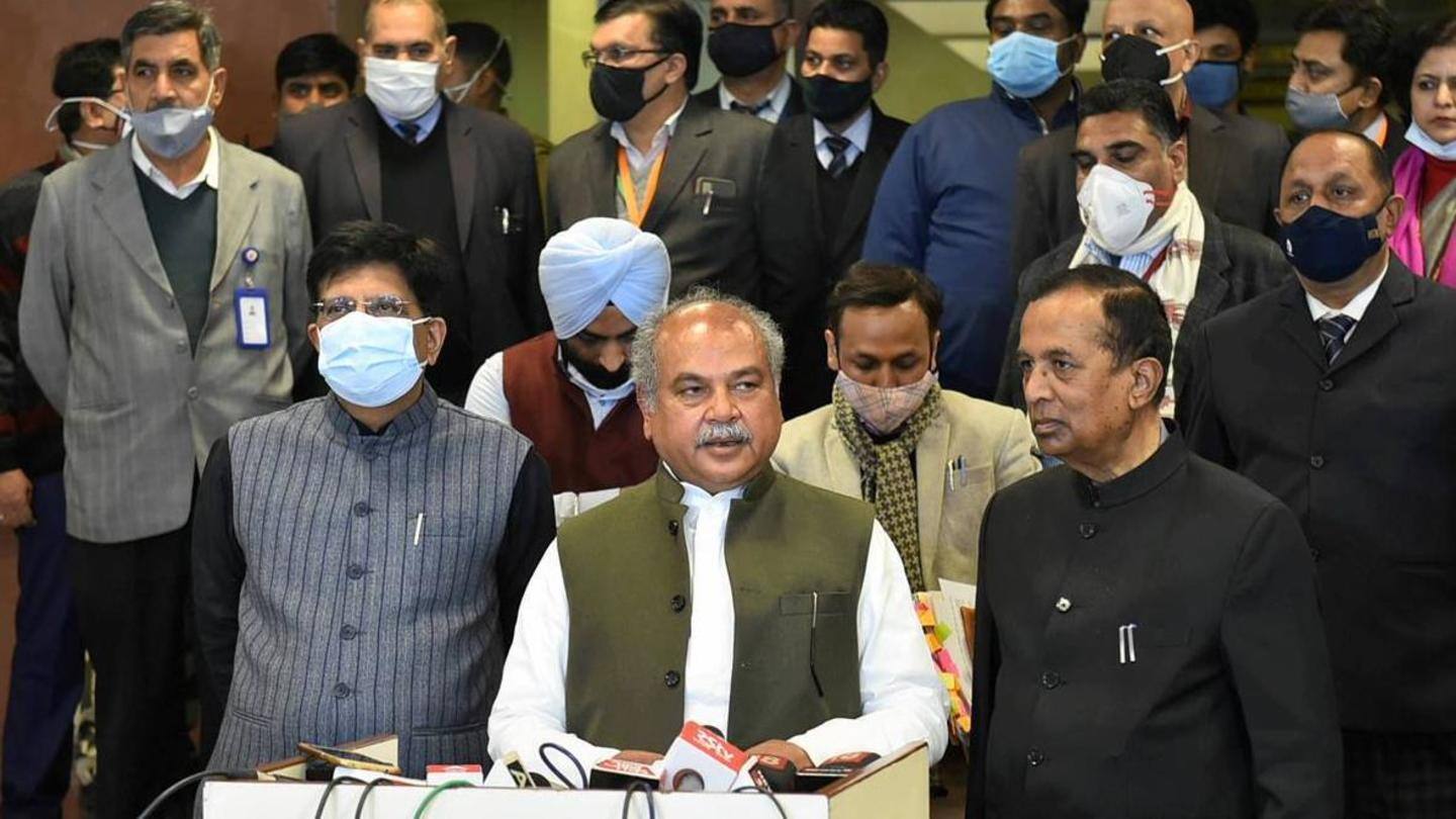 Farmers, government to hold another meeting tomorrow Farmers, government to hold another meeting tomorrow