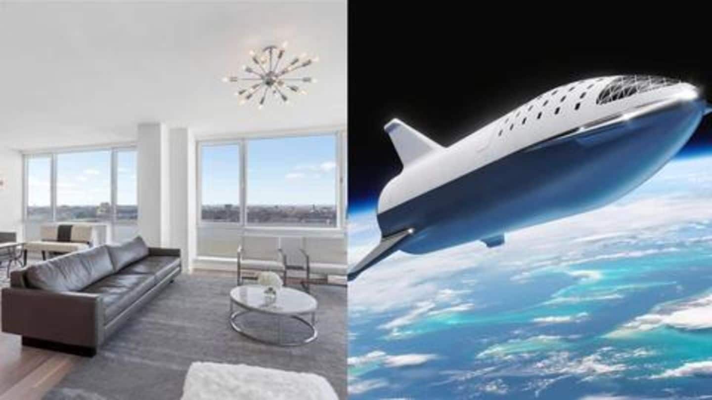 This NYC apartment comes with luxury cars, space trip