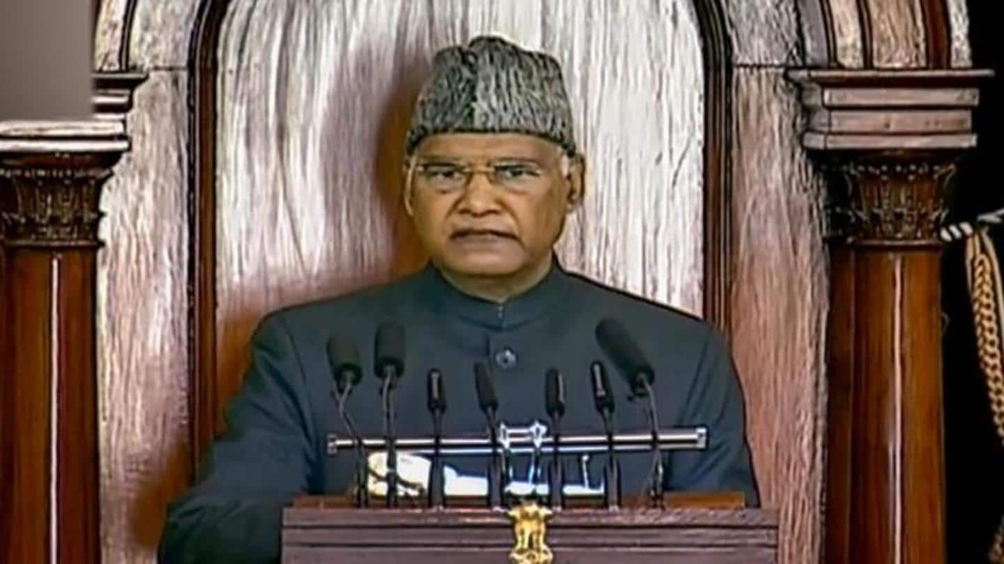 President addressed both Houses of Parliament earlier today President addressed both Houses of Parliament earlier today