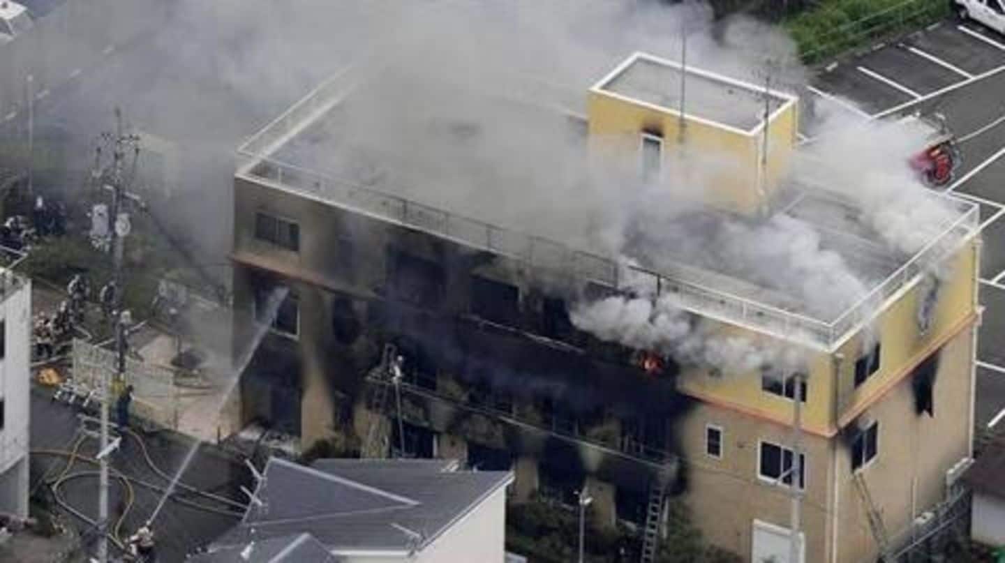 Japan's Kyoto Animation studio set ablaze over suspected stolen works