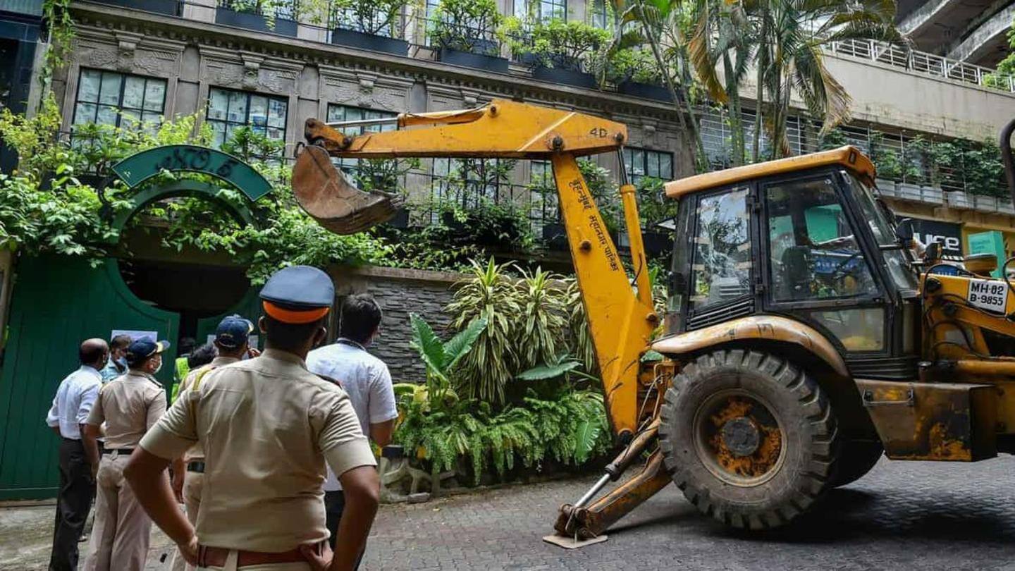 BMC had claimed Ranaut carried out 'illegal constructions' BMC had claimed Ranaut carried out 'illegal constructions'