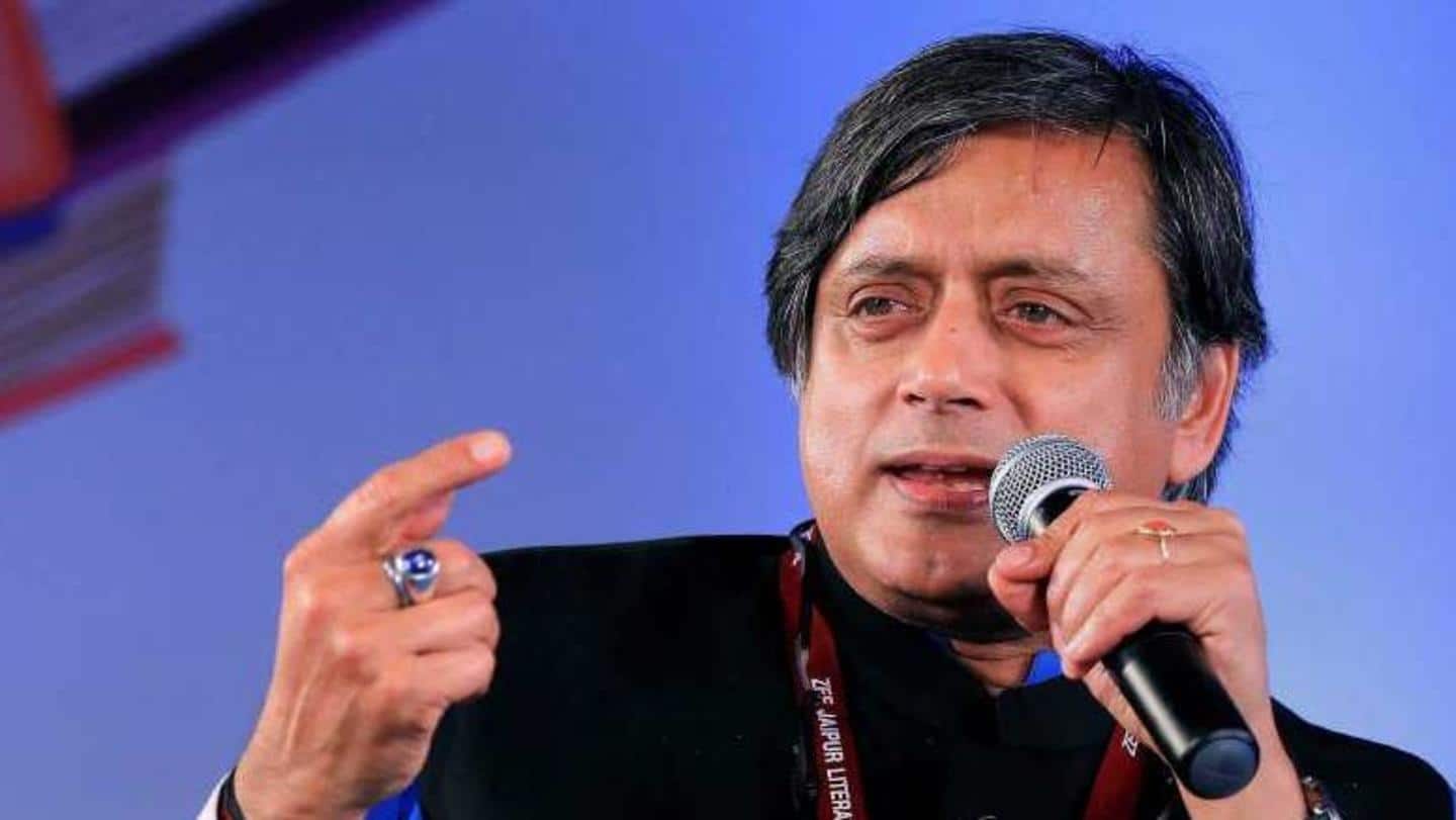 Tharoor-led panel held meeting for three hours Tharoor-led panel held meeting for three hours
