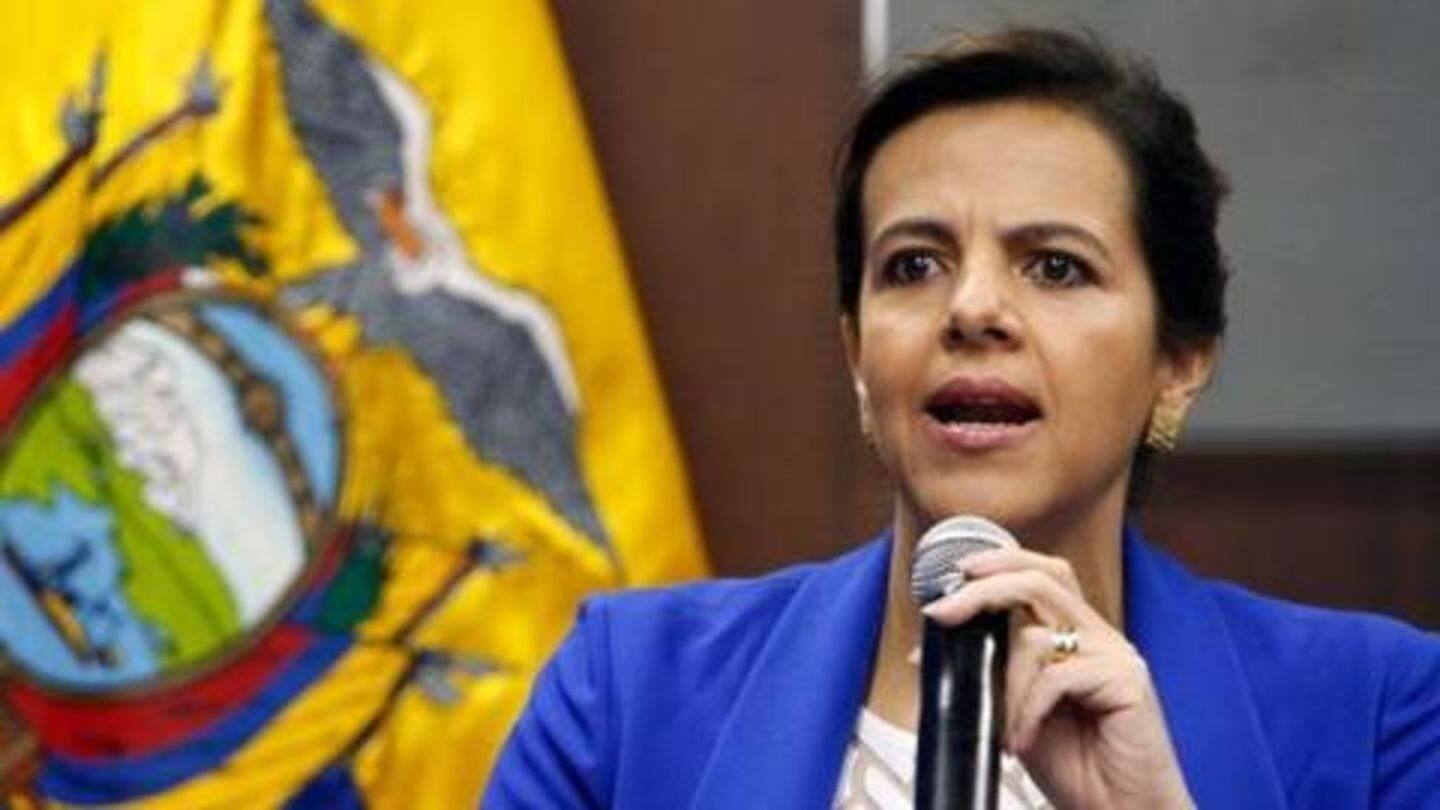 This is a very delicate issue: Ecuador's Interior Minister This is a very delicate issue: Ecuador's Interior Minister