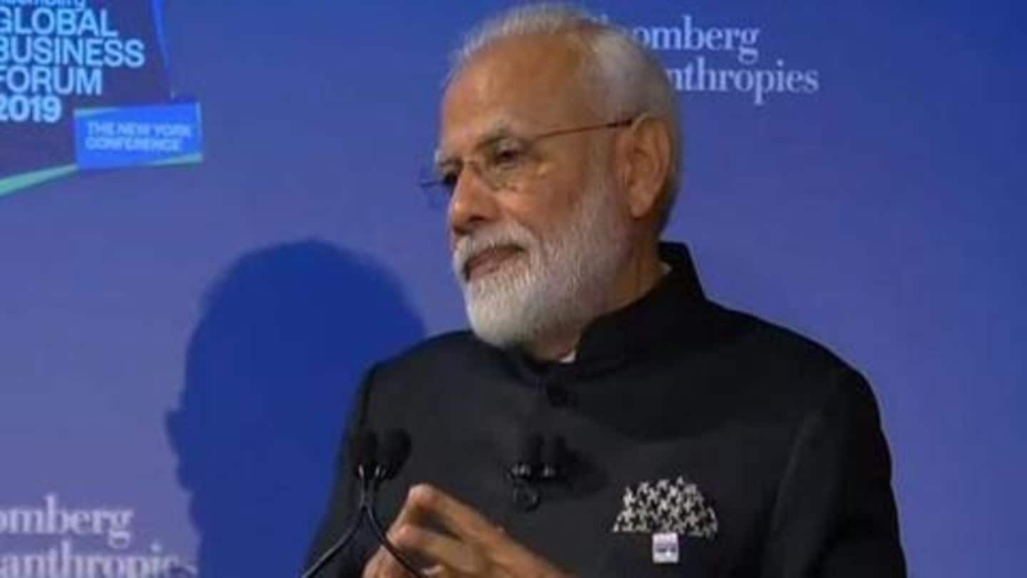 Global Business Forum: Modi invites businesses to invest in India