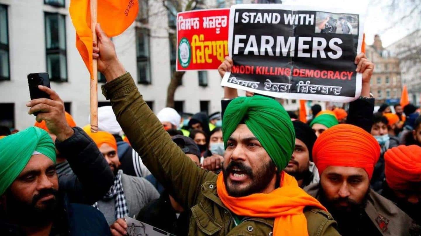 Protesting farmer unions ask government to fix date for talks
