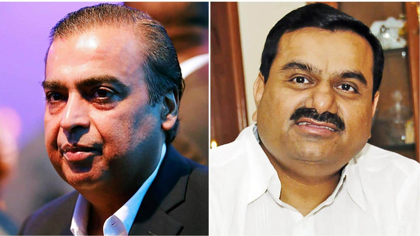 Ambani, Adani to turn competitors over green energy domination