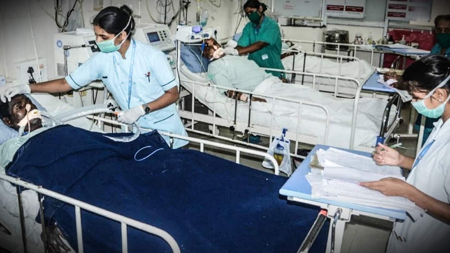 Facing bed shortage, Pune hospital gives patients oxygen in waiting-area