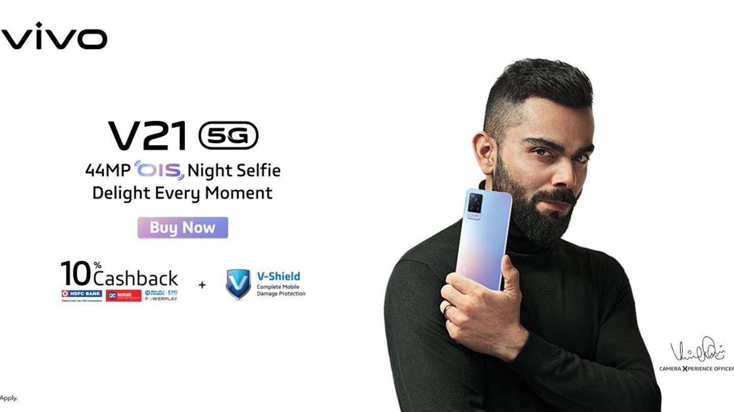 Vivo V21 5G: Pricing and availability Vivo V21 5G: Pricing and availability