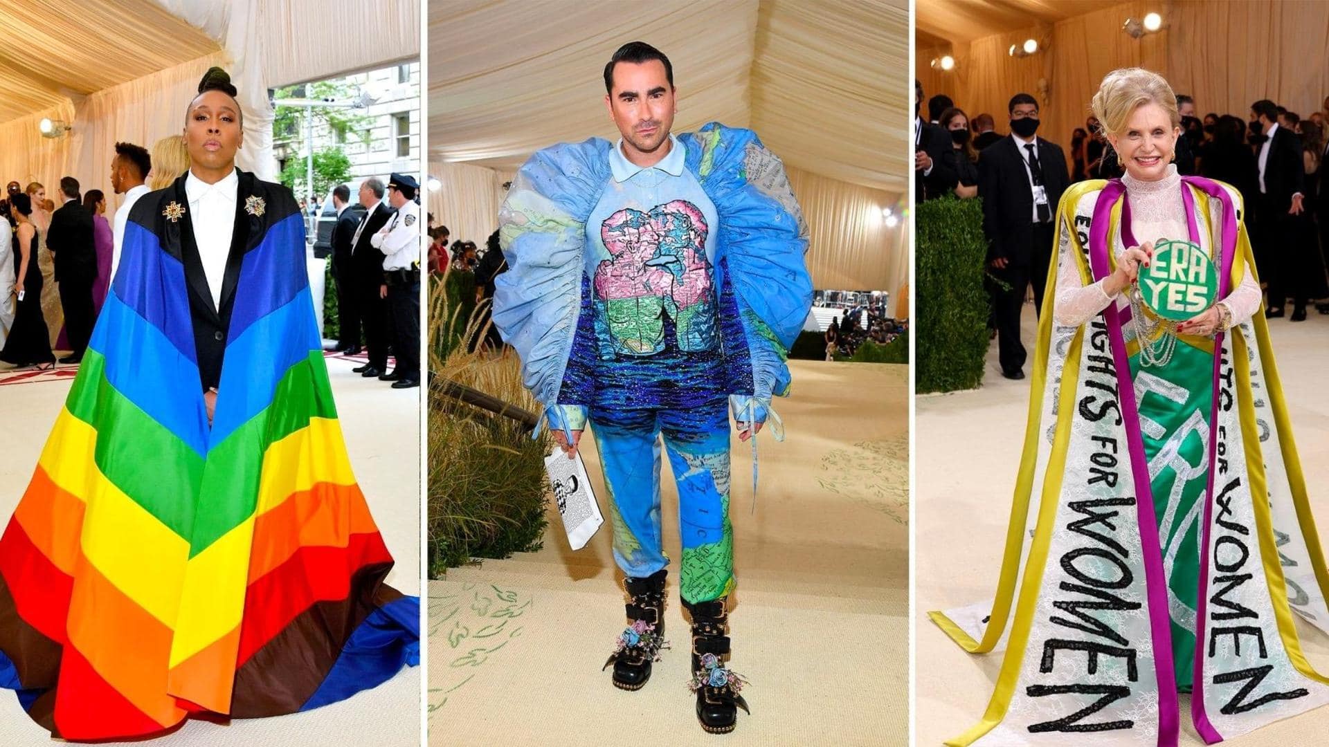 Political statements at Met Gala: LGBTQ+ Pride to equal rights 