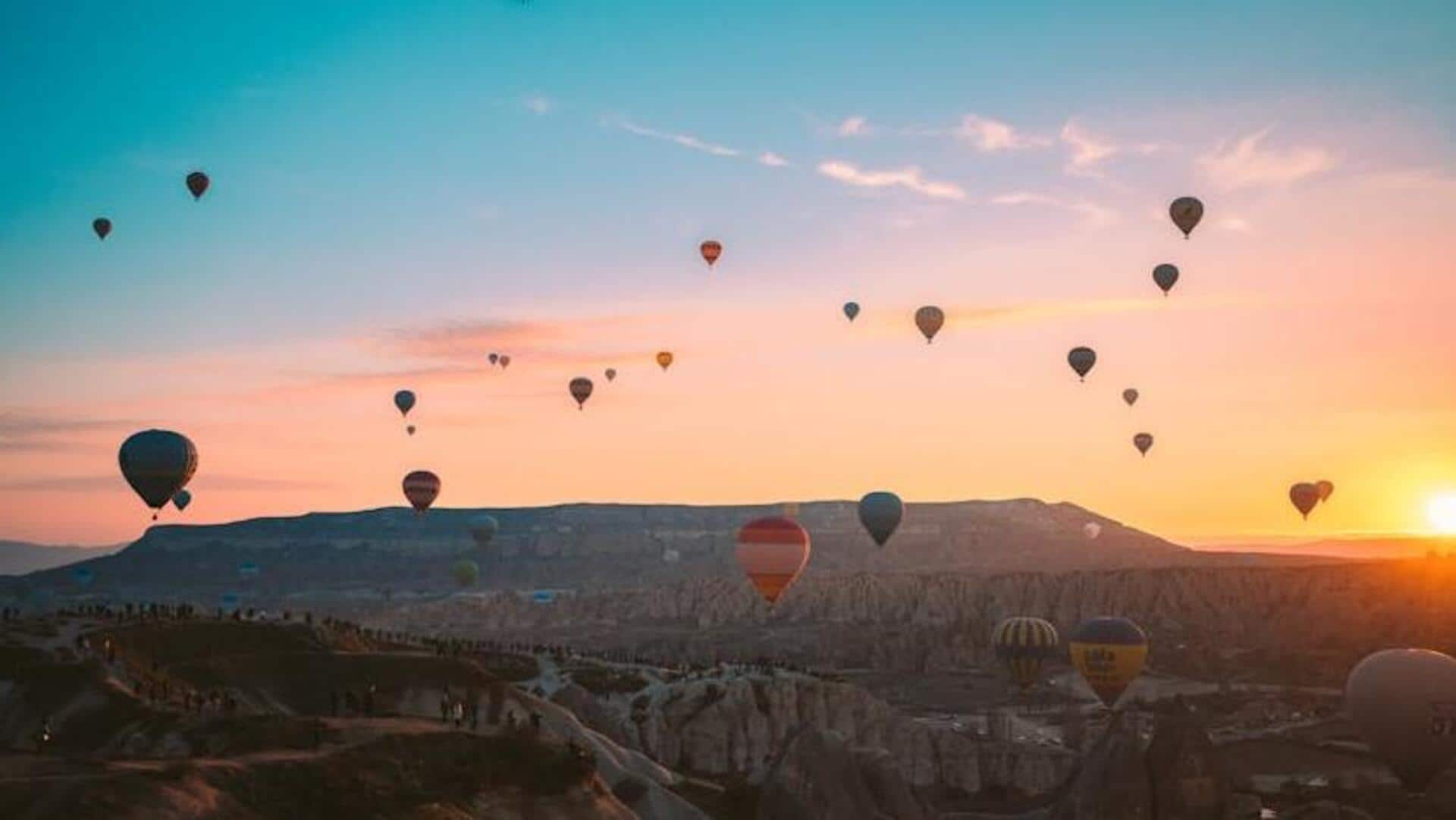 Soaring over Cappadocia, Turkey: A hot air balloon adventure