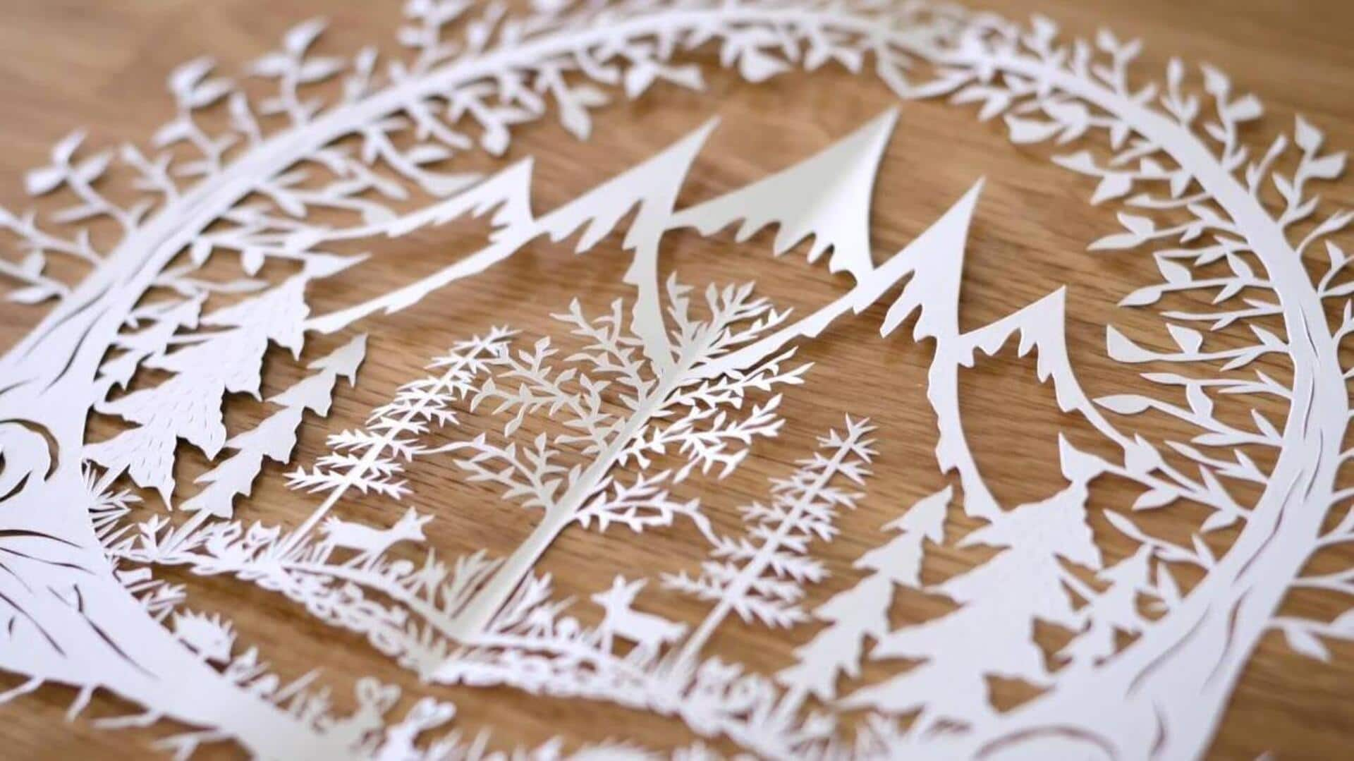 Everything about paper-cut artistry