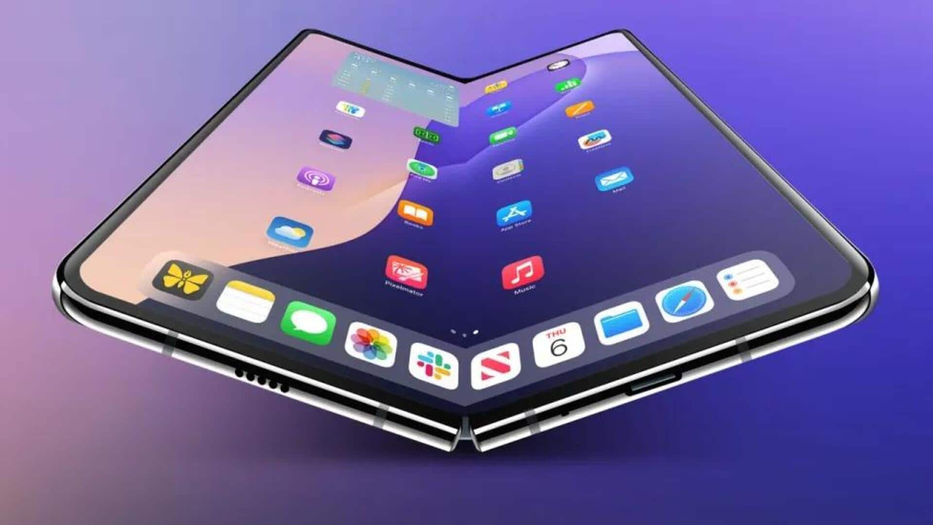 Thanks to Samsung, Apple's foldable phone won't show a crease Thanks to Samsung, Apple's foldable phone won't show a crease