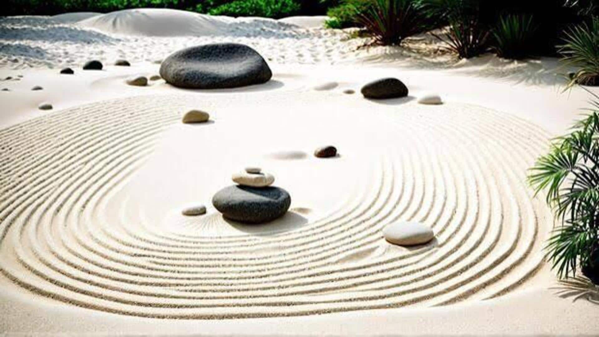 Sand gardening: A simple way to practice mindfulness