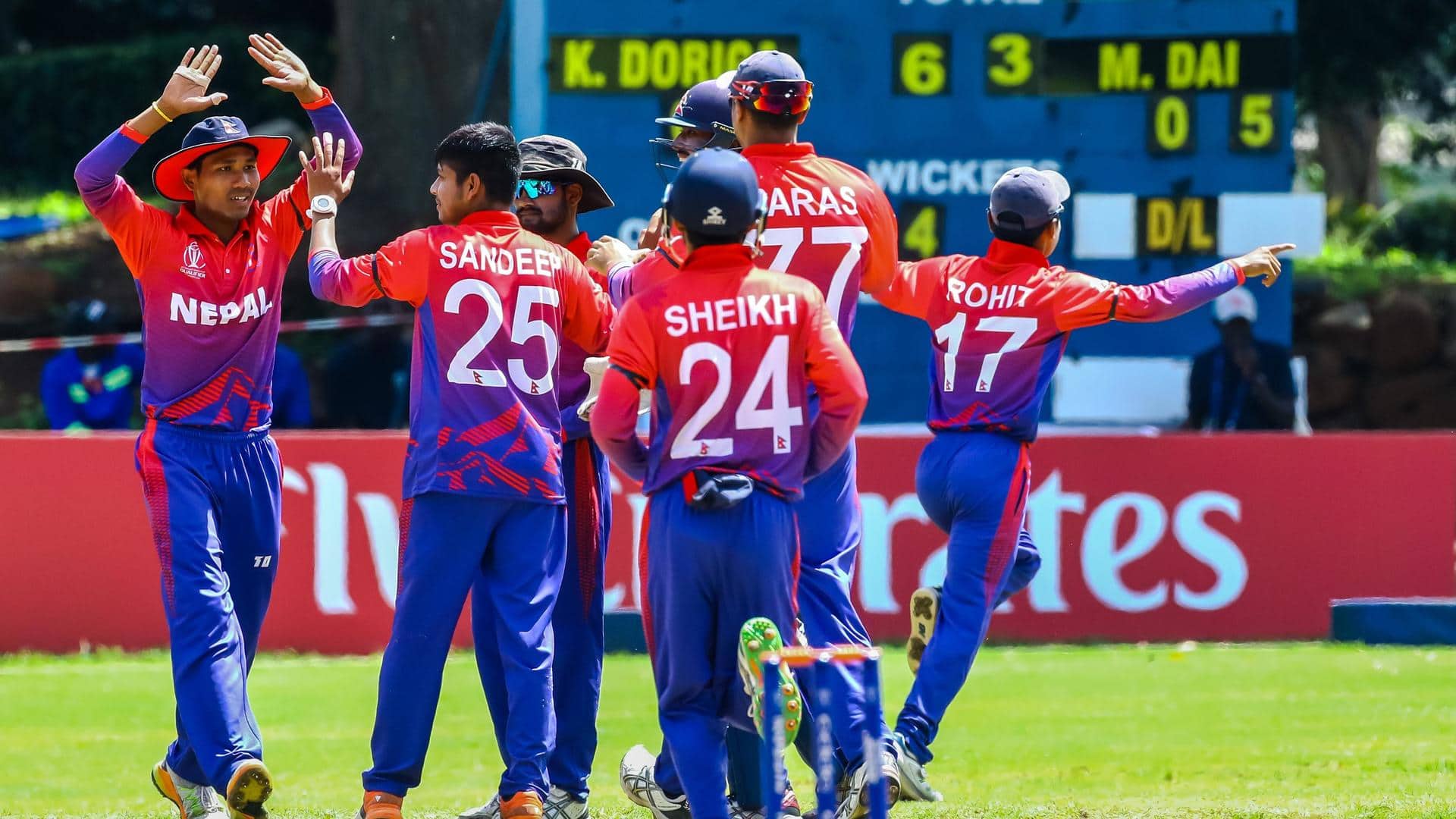 Asia Cup 2023: Statistical preview of Team Nepal