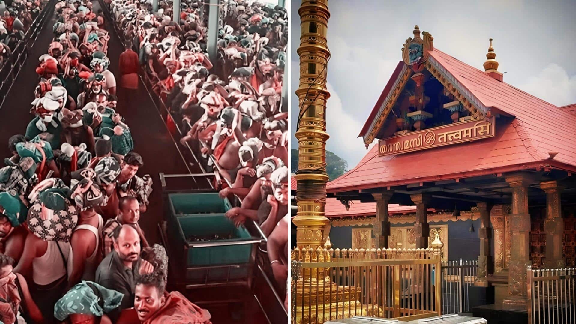 Kerala: Chaos at Sabarimala Temple amid massive rush, HC intervenes