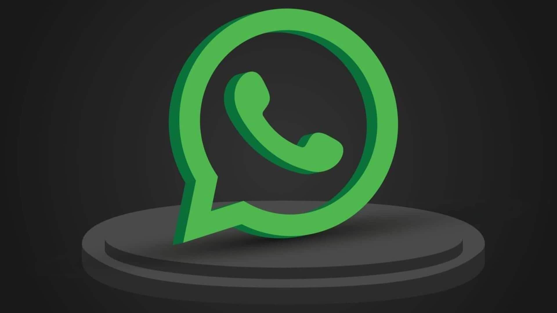 WhatsApp Web introduces filters for personal and group chats
