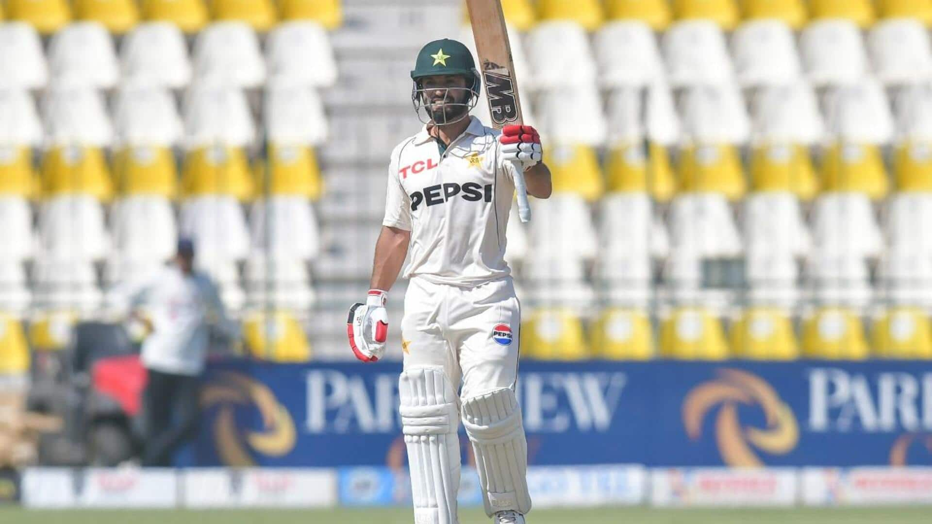 Pakistan's Kamran Ghulam smokes century on Test debut: Stats