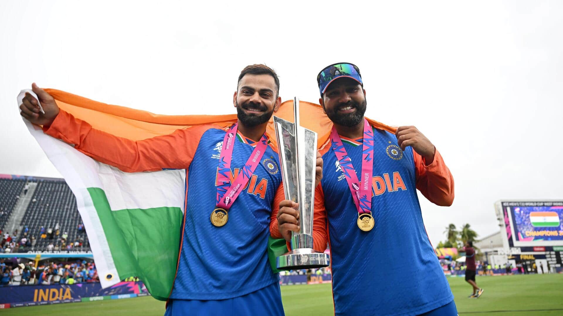 Year-ender: India's dynamic duo Rohit-Kohli retired from T20Is in 2024