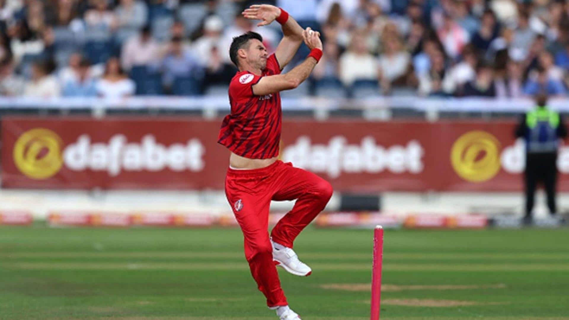 James Anderson owns seven wickets in 2025 T20 Blast: Stats James Anderson owns seven wickets in 2025 T20 Blast: Stats