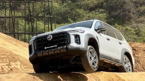 MG Majestor breaks cover as India's 1st 'D+ segment' SUV