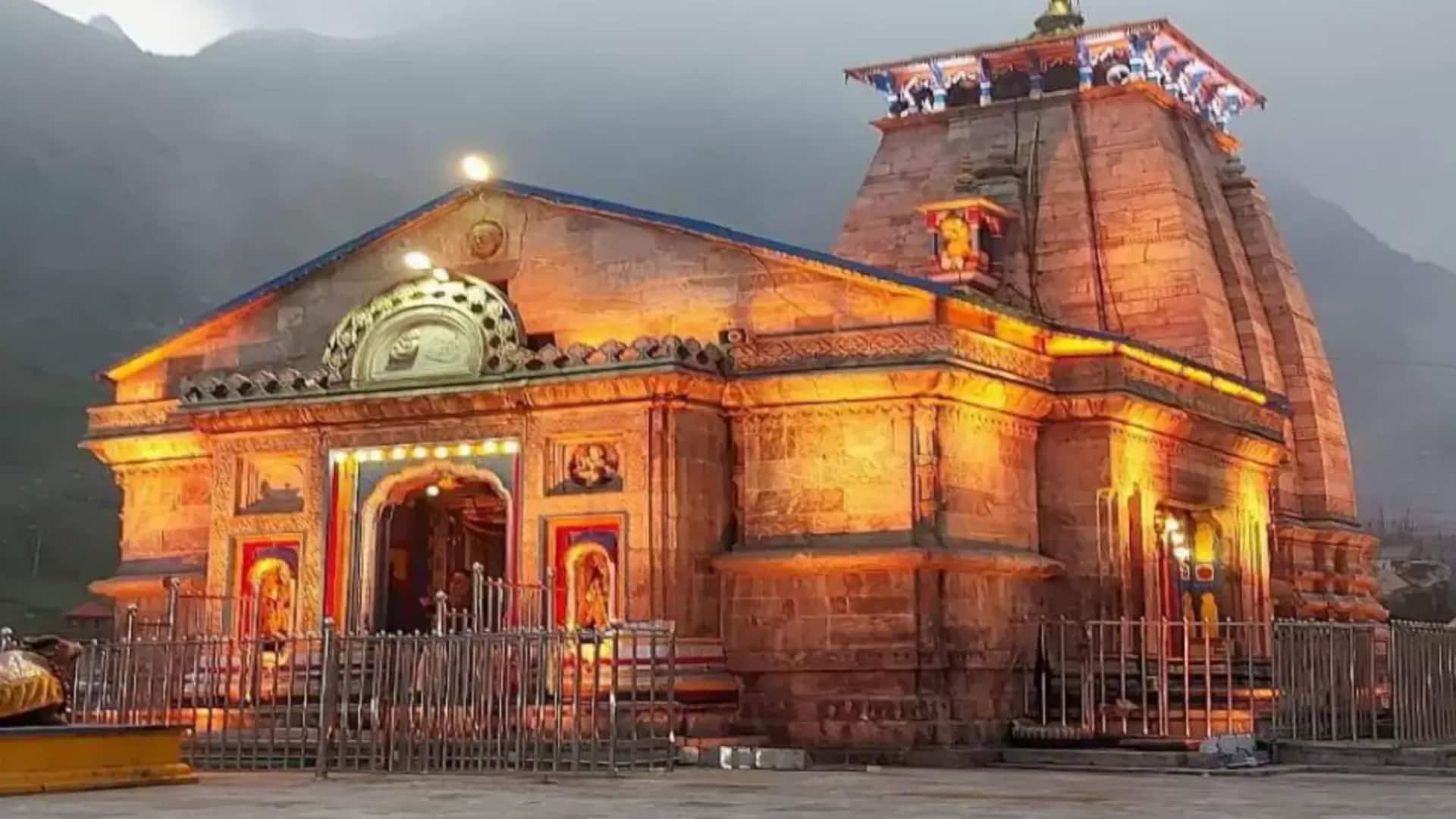 Uttarakhand government directs action on financial irregularities in Kedarnath temple