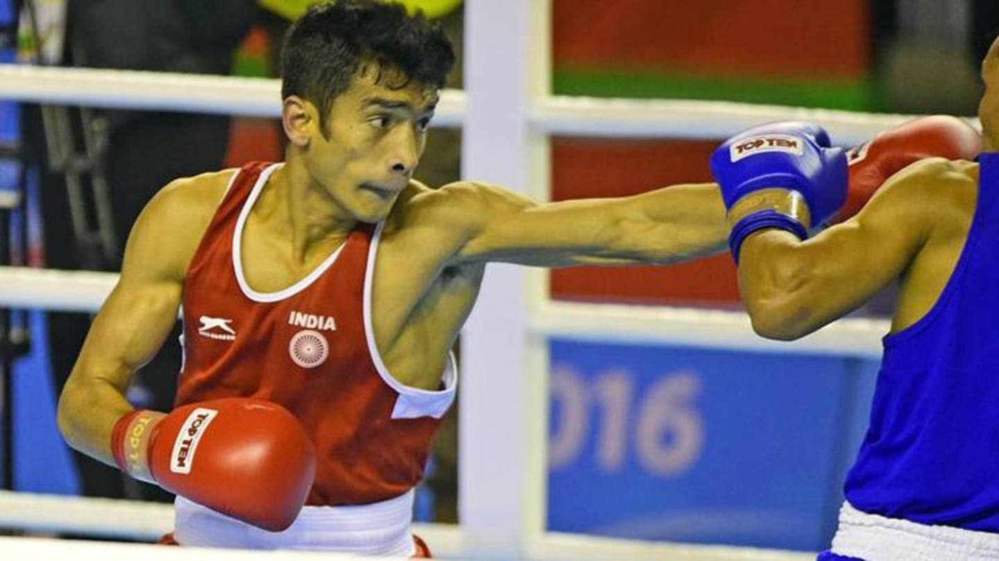 Thapa dominated all three rounds of his contest Thapa dominated all three rounds of his contest