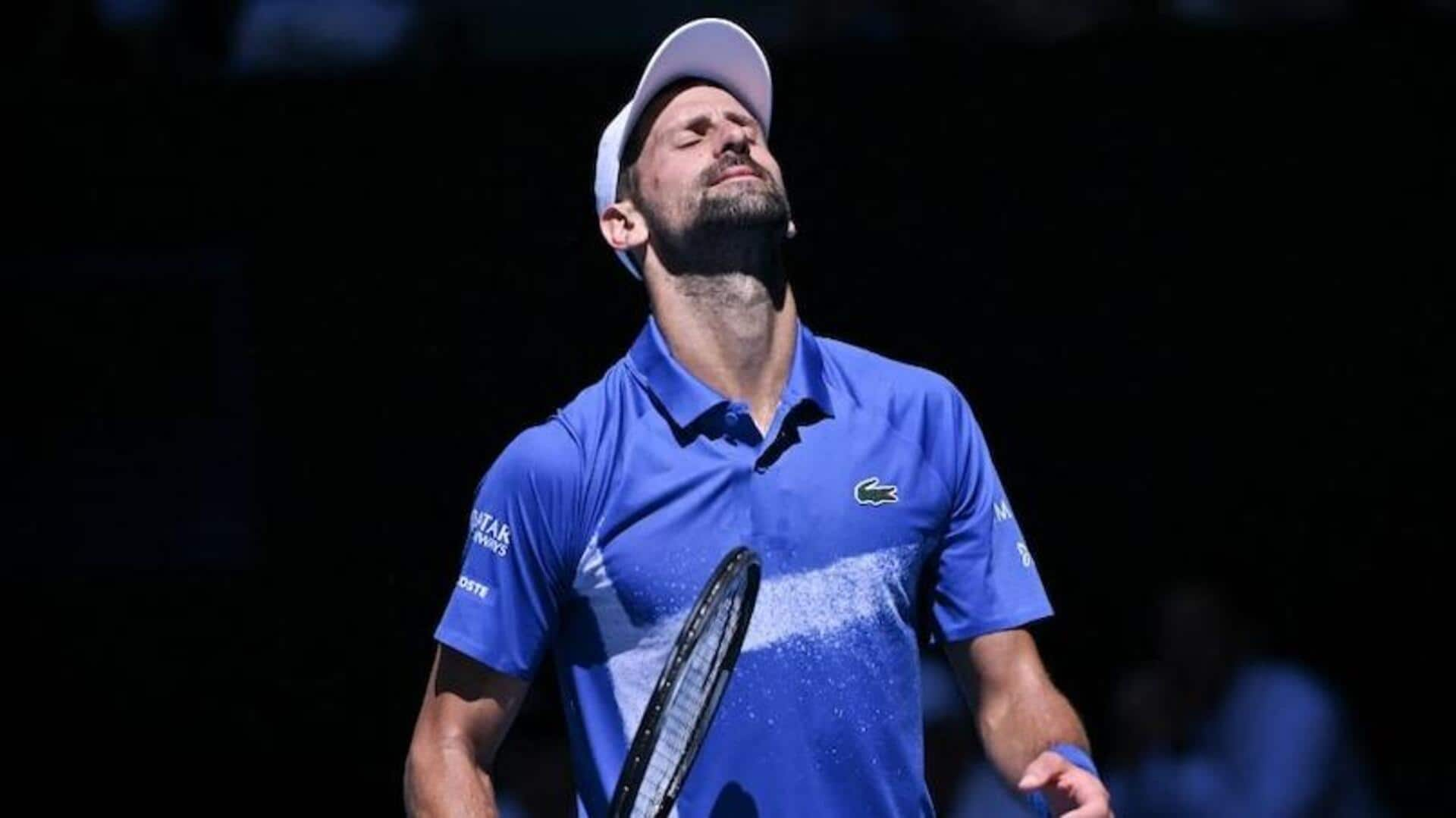 Novak Djokovic's hamstring injury could sideline him for two months